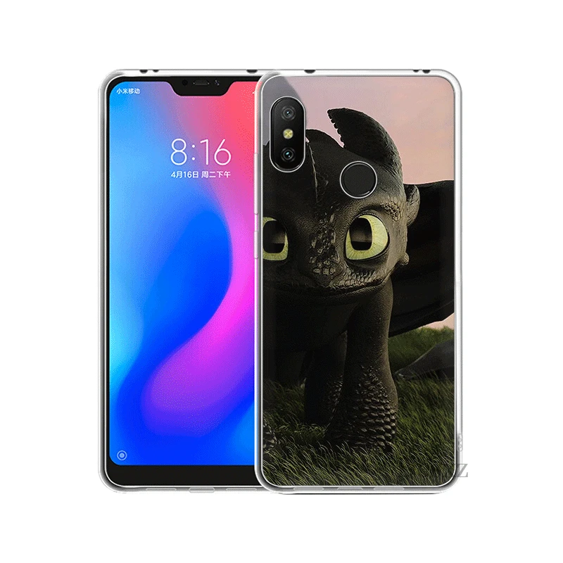 Чехол для мобильного телефона Xiaomi Redmi Note 4 4X 3 5 6 7 Pro 5A Жесткий Как приручить дракона