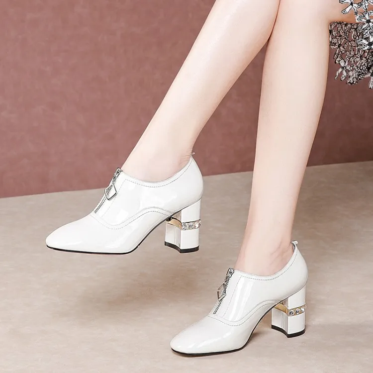 MLJUESE/женские туфли лодочки Сезон осень весна Женские черного цвета из мягкой