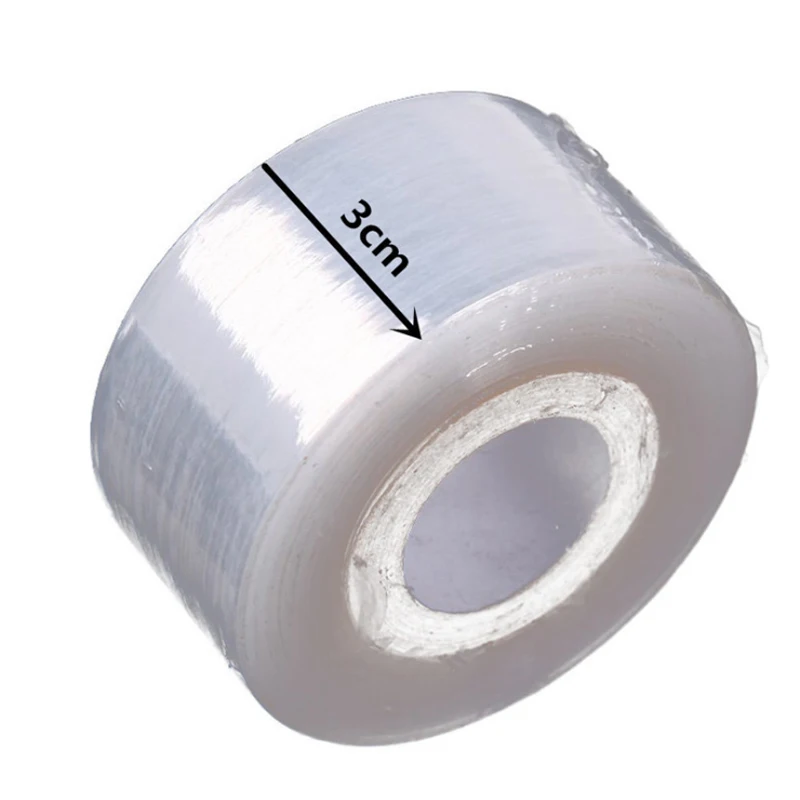 1 Roll Садовые растения ростки поставки прививка лента Engraft ветка связать ремень самоклеющиеся растягивающиеся экологически чистые PE - Цвет: 1 Roll