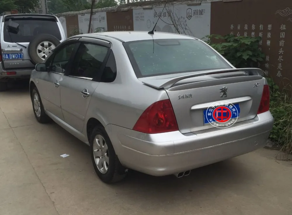 Спойлер для Peugeot 307 2006-2013 спойлер седан JSDLK задний цветной из АБС-пластика
