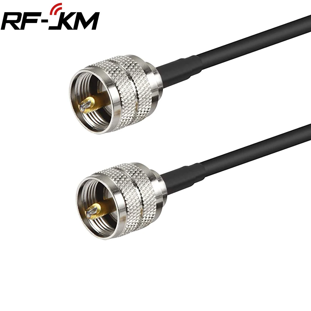 Коаксиальный кабель UHF Папа папа Любительское радио RG58 коаксиальный PL259 разъемы