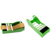 retail water activated gummed kraft paper tape packaging dispenser green kraft paper tape cutter