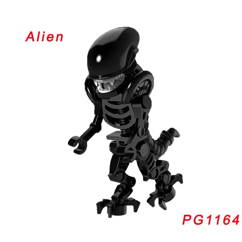 pg1164 Одиночная инопланетянин Хищник мазинкайзер мазингер Z Eva Masked Rider Baltan Seijin Kamen Action Ultraman строительные блоки игрушки - Цвет: pg1164