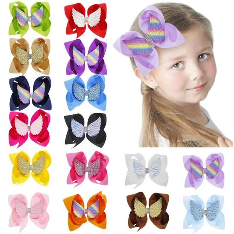 Детские заколки для волос с бантом 6 дюймов| |