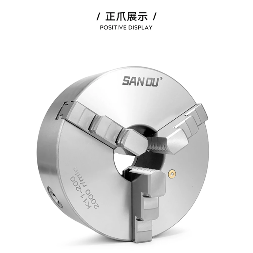 

K11 series 3 jaw lathe chuck for wood lathe chuck K11-200