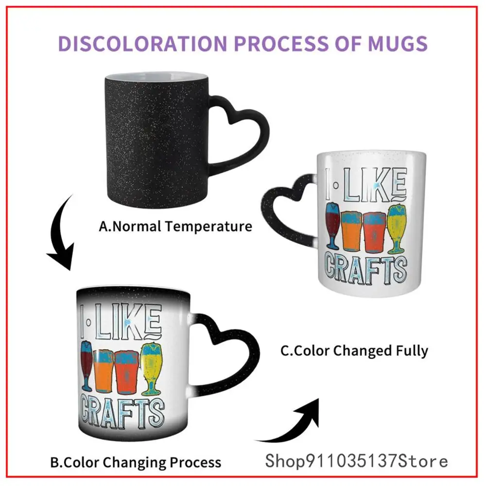 Мне нравятся ремесла пивоварения чистого чая кофе K кружки стеклянные чашки