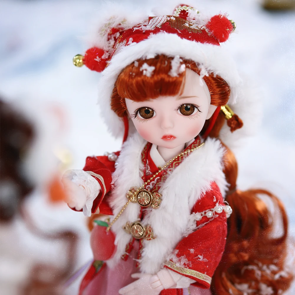 

Dream Fairy 1/6 BJD Jointed Body 11 Inch Ball Joint Doll Full Set With Clothes Shoes New Year's BJD YOSD Gift for Girls