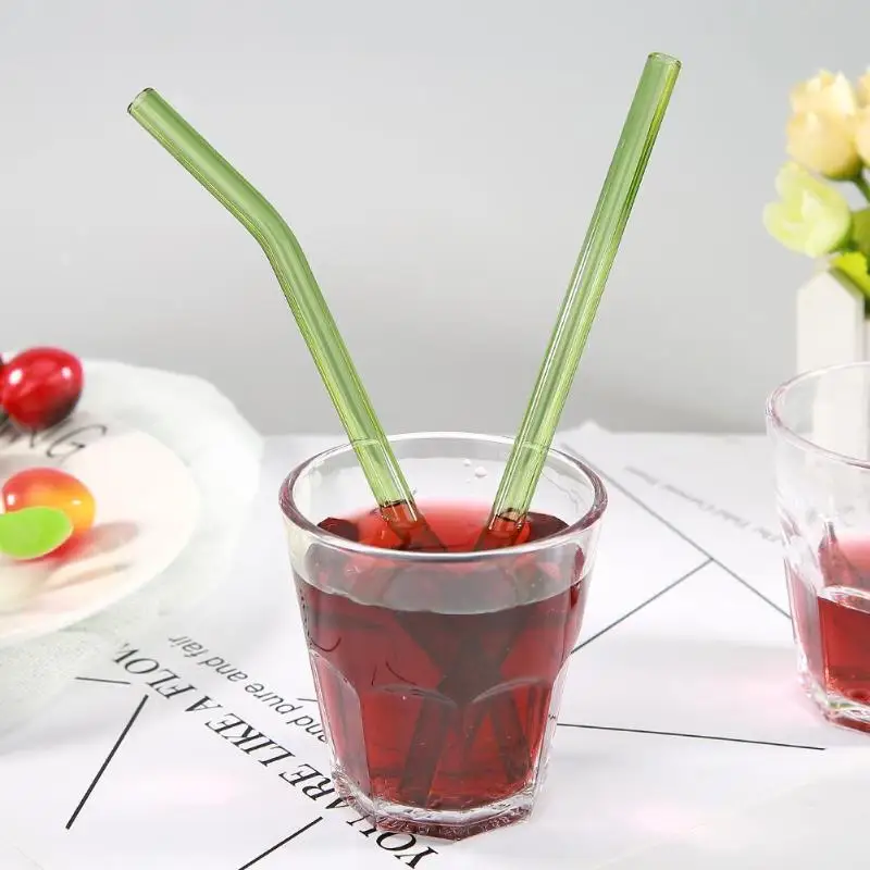 5 шт. набор прозрачных соломинок для чая | Дом и сад