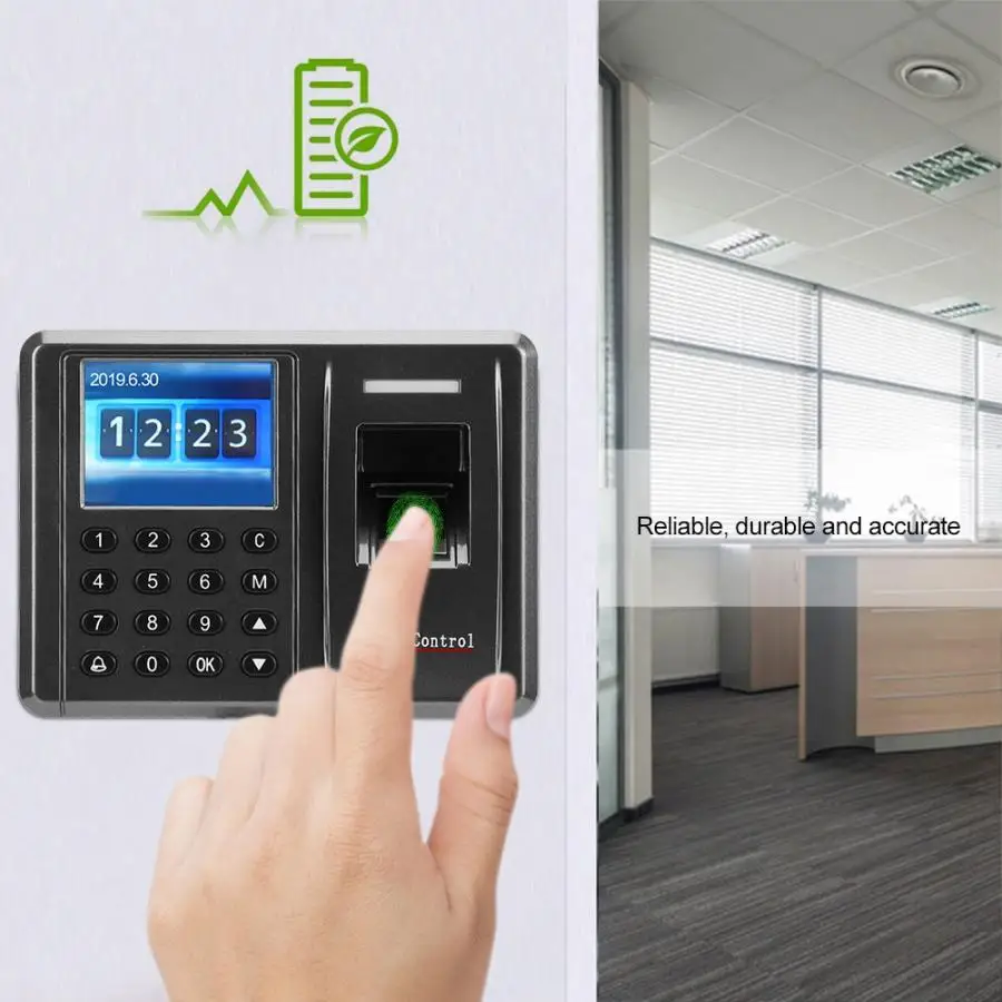 Система контроля доступа 125 кГц с RFID кардридером и ЖК дисплеем TCP IP для