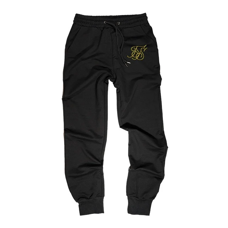 

New Muscular Men Men's Sports&leisure Trousers Outdoor Fitness Self-cultivation Embroidery Letters Sports Jogger Hip-hop Pants