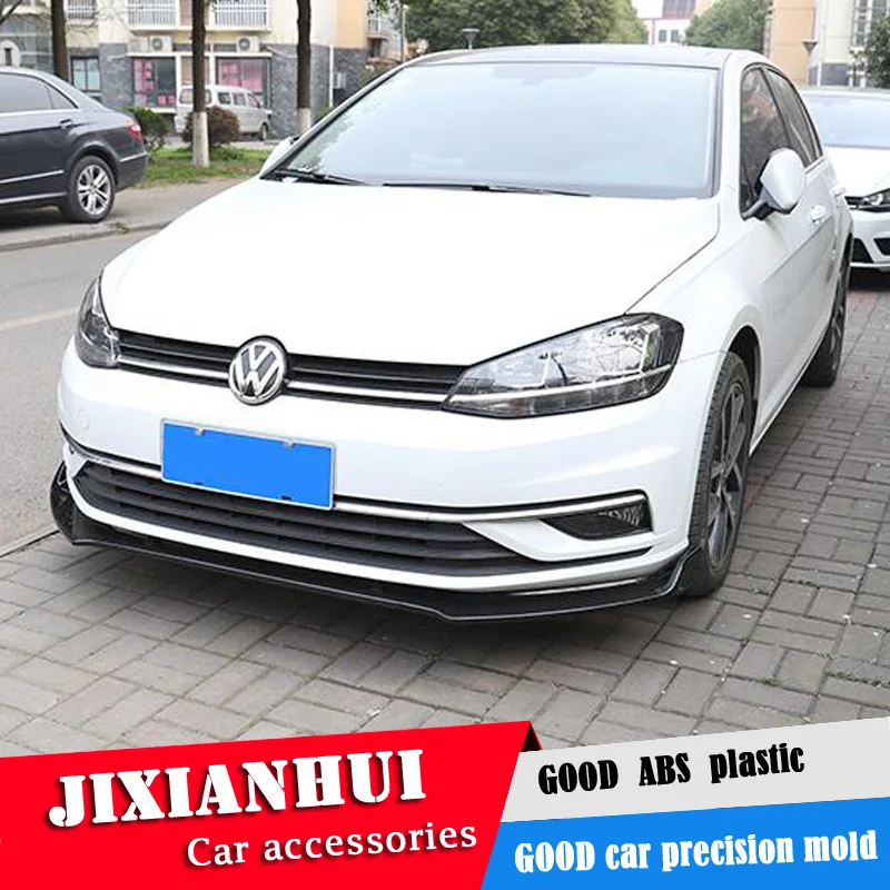 Для Volkswagen GOLF 7 5 Body kit спойлер 2014 2018 для ABS задний передний бампер диффузор защитные