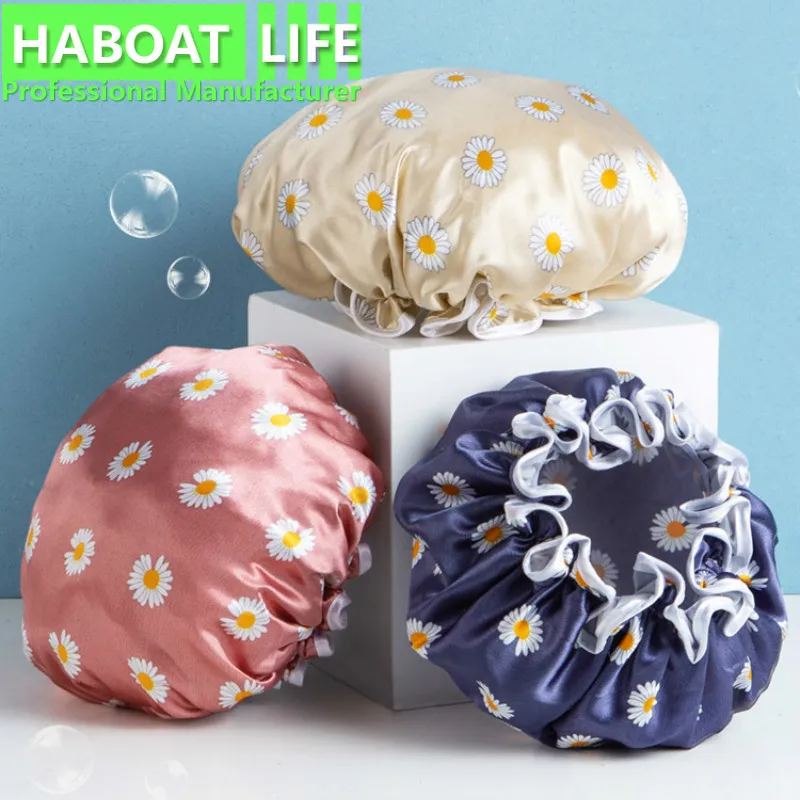 Шапочка для душа Женская водонепроницаемая детская Милая головная уборка