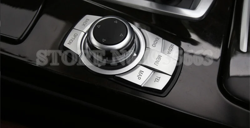 Для BMW X1 E84 внутренняя консоли систем iDrive (кнопок мультимедиа 2010-2015 5 шт.