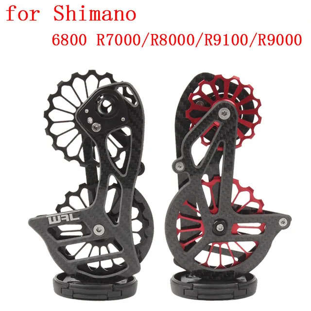 

17T pulley Guide Wheel Bicycle carbon fiber ceramic rear derailleur for 4700 5800 6800 R7000 R8000 R9100 bicycle accessories