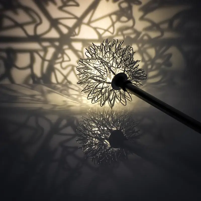 4pcs Solar Led Dandelion Ground Light Outdoor Ground Lawn Light Outdoor Garden Light Decorative Lighting Lamp Waterproof