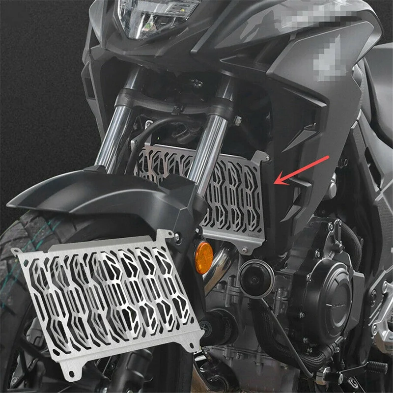 

Motorcycle Water Tank Net Radiator Grille Protective Cover Motorcycle Accessories for Honda CB500X 2019 2020