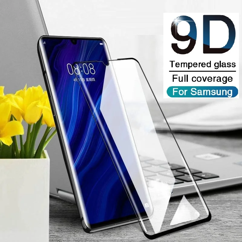 

9D Protective Glass on For Samsung Galaxy A5 A7 A6 A8 Plus 2018 Screen Protector For Samsung Galaxy A3 A5 A7 2017 2016 Glass