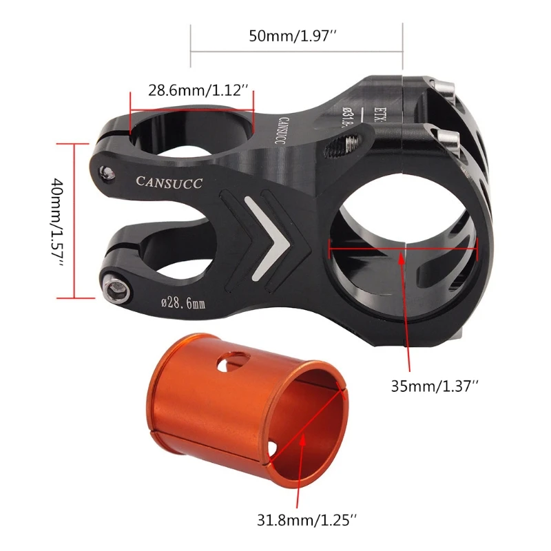 

Hot Favorable MTB Downhill Stem Short Handlebar Stem Riser Hollow