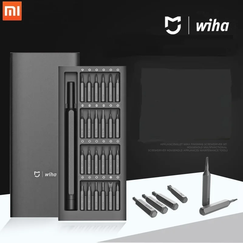 Оригинал для Xiaomi Mijia Wiha ежедневно используйте винт комплект 24 в 1 прецизионный