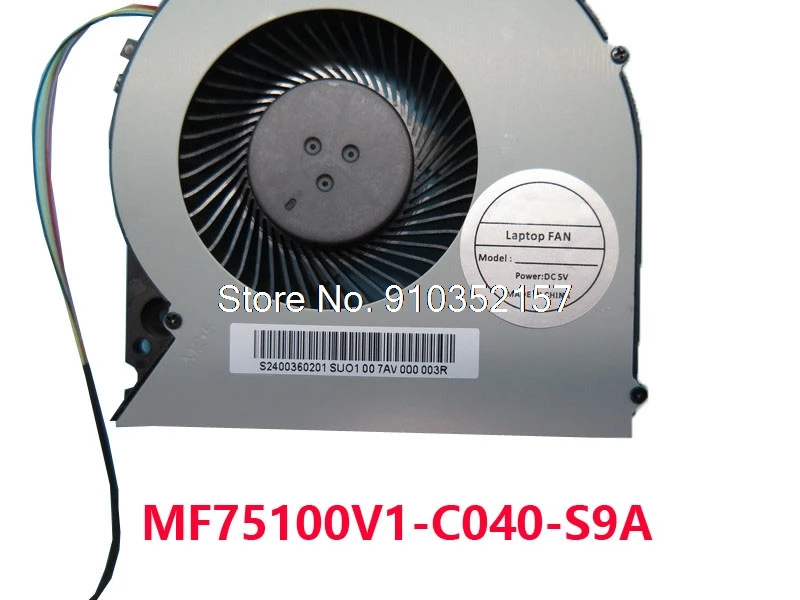 

Ноутбук CPU вентилятор/вентилятор латунь для ENZ K36 iFunk S 5X G2 MF75100V1-C040-S9A Новый