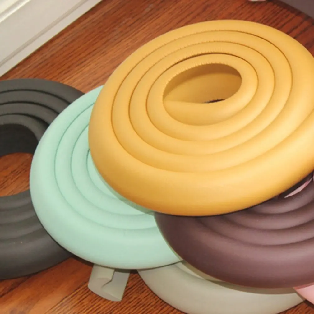 2 метра утолщенный защитный чехол для детей защита углов стола в полоску |