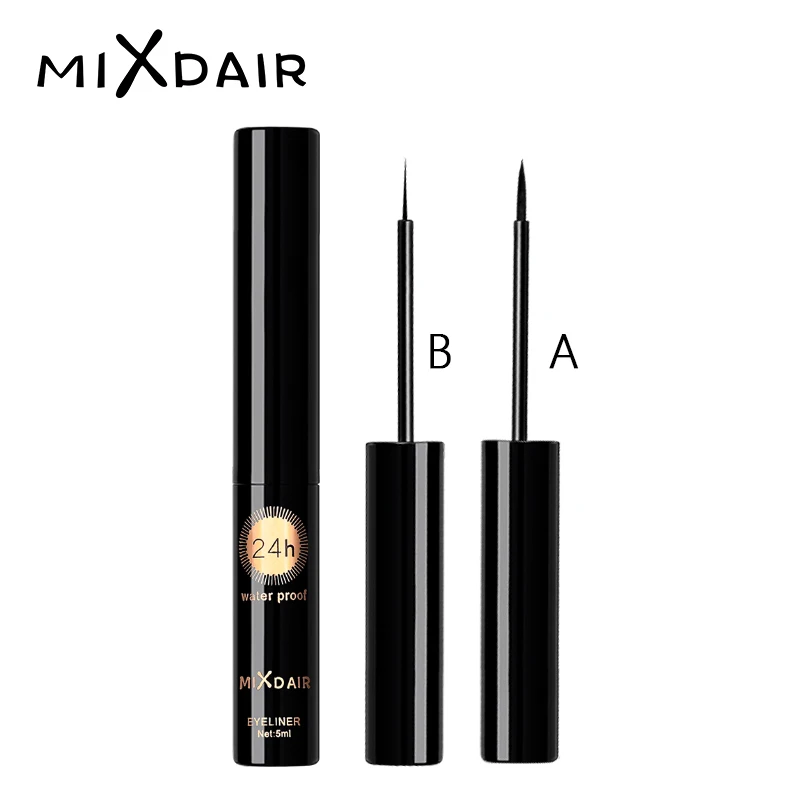 MIXDAIR 6006 профессиональная водостойкая жидкая подводка для глаз beauty Cat style черная