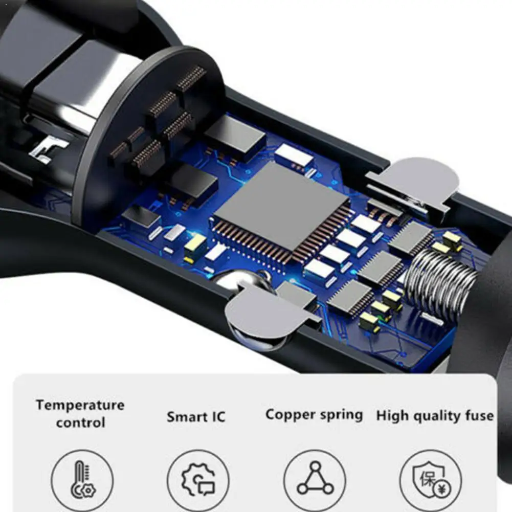 

Зарядное устройство для автомобиля, 30 Вт, кабель Type-C для OnePlus 5 3, 1 Dash 6 7 6T 7T