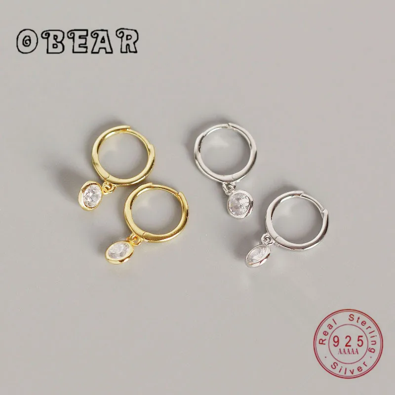 Женские серьги гвоздики из серебра 100% пробы с фианитом|Серьги-гвоздики| |