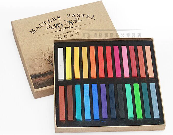 24 Цвет s Модные мелки для рисования популярные волос картина Мел hign качество