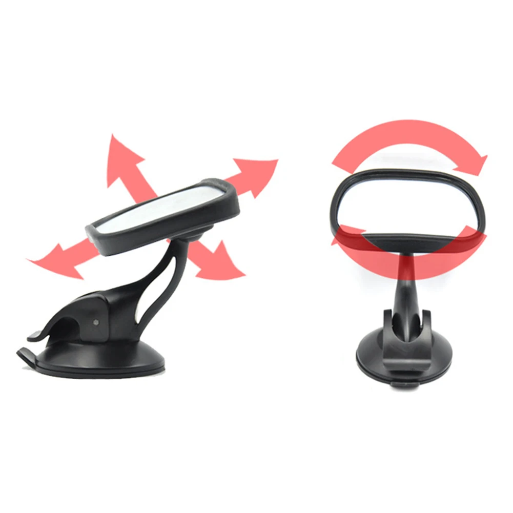 On Windshield Adjustable Auto Inner Baby Viewer Mirror Safety Universal 360 Degrees Rotatable Shatter-proof Car Accessories | Автомобили и