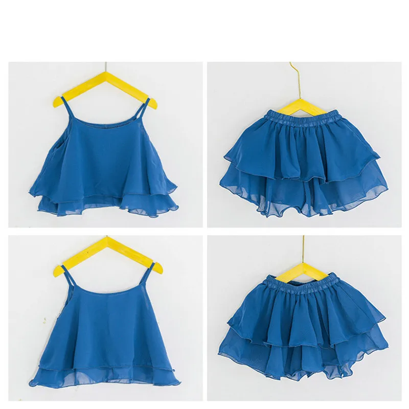 Летняя одежда для девочек зеленая жилет на бретельках подростков + шорты