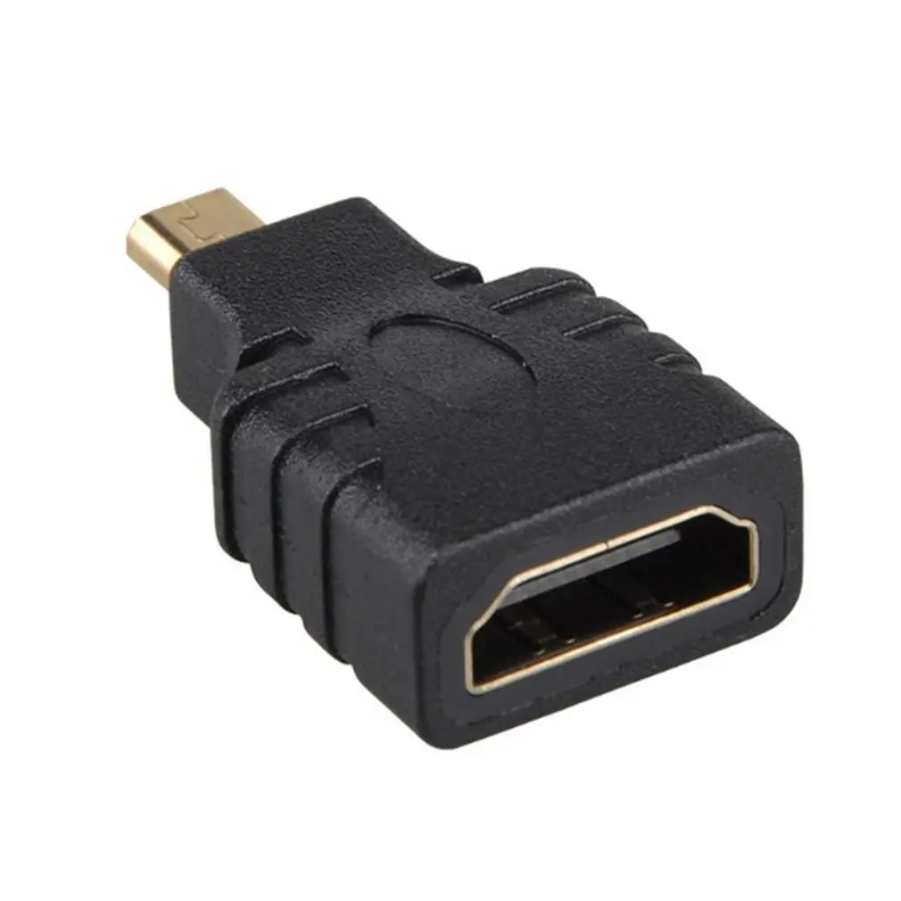 

Адаптер Micro-HDMI позолоченный 1080P Micro HDMI штекер-Стандартный HDMI для модели Raspberry Pi 4 Model B