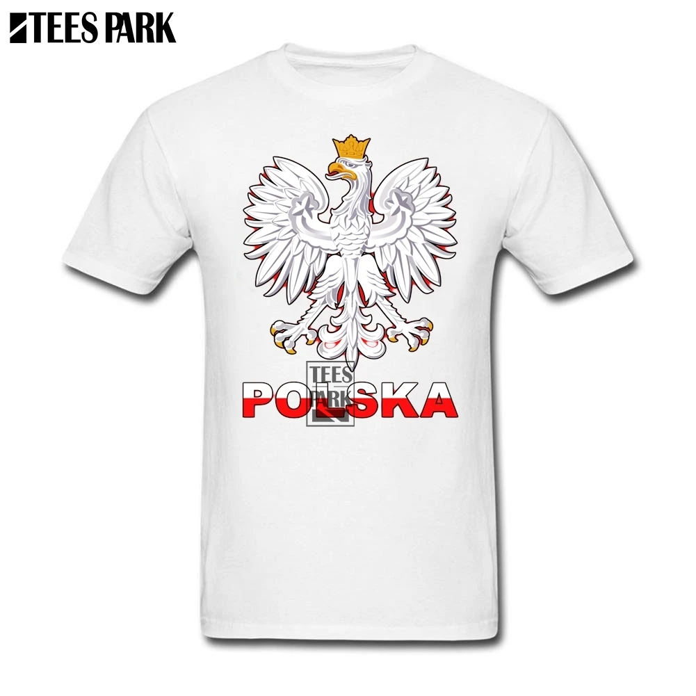 Футболка с принтом польское пальто белые футболки орлом Ropa De Hombre 2019 низкая цена
