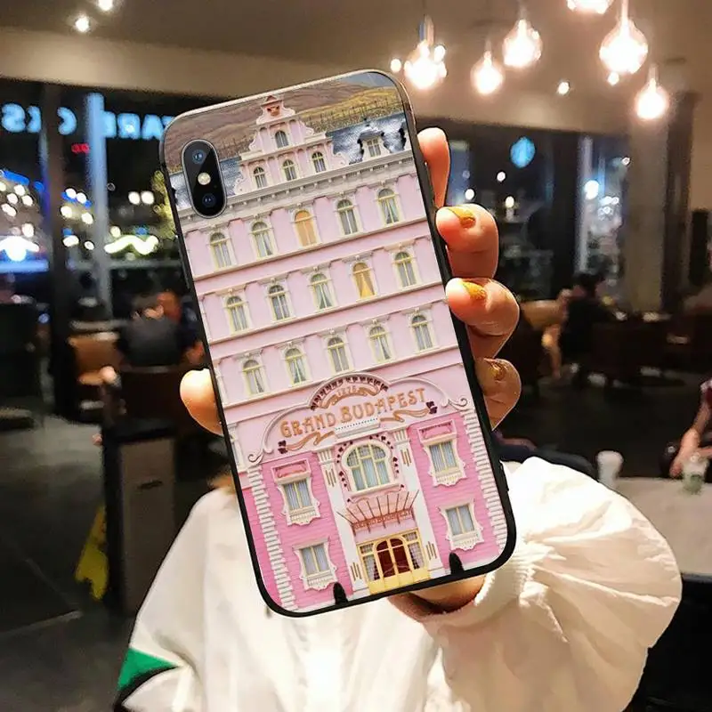 

Wes Grand Budapest Hotel high quality luxury Phone Case shell for iPhone 11 12 pro XS MAX 8 7 6 6S Plus X 5S SE 2020 XR