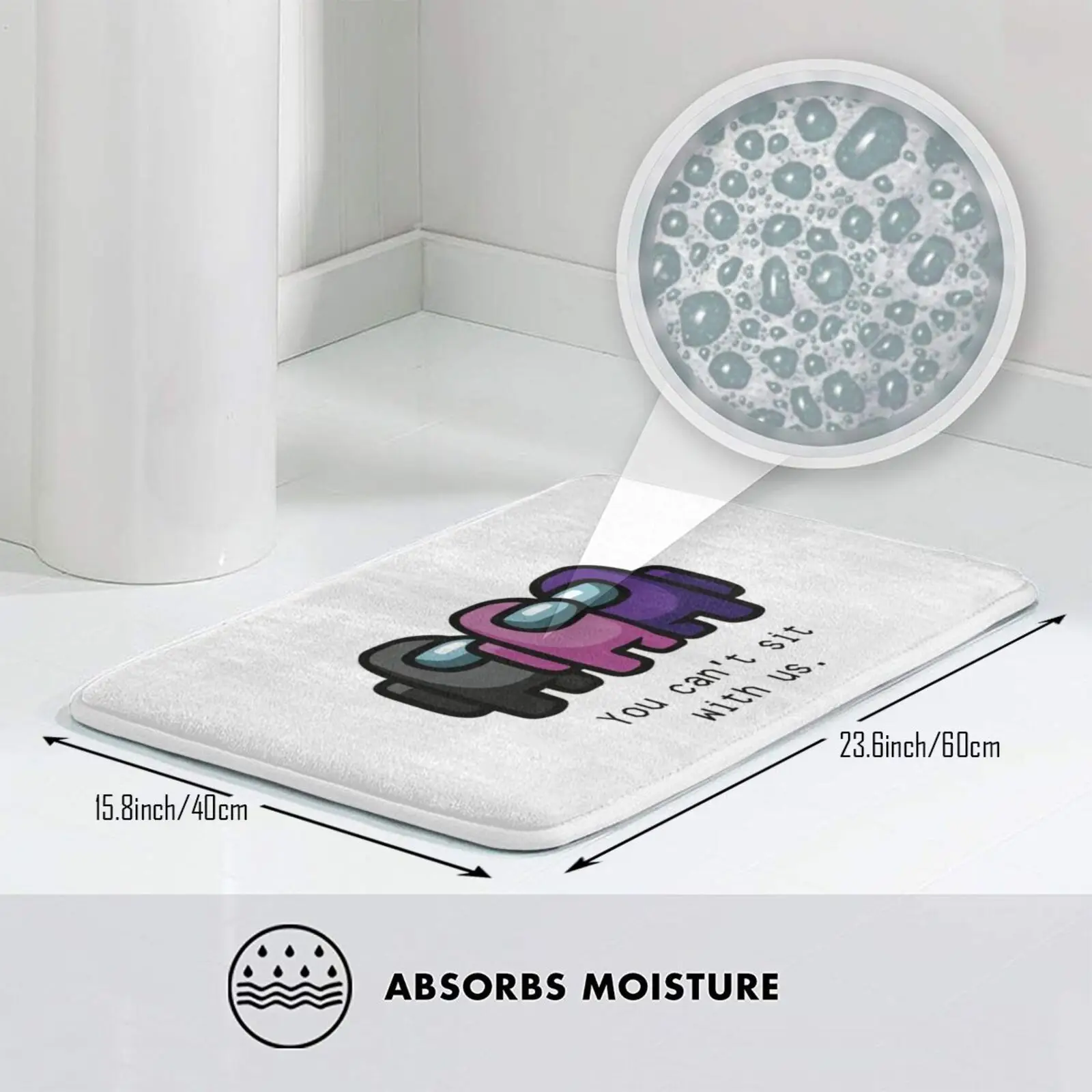 | Игровой коврик для входной двери ванной Dsaf Fnaf Dave Miller фиолетовый парень баклажан