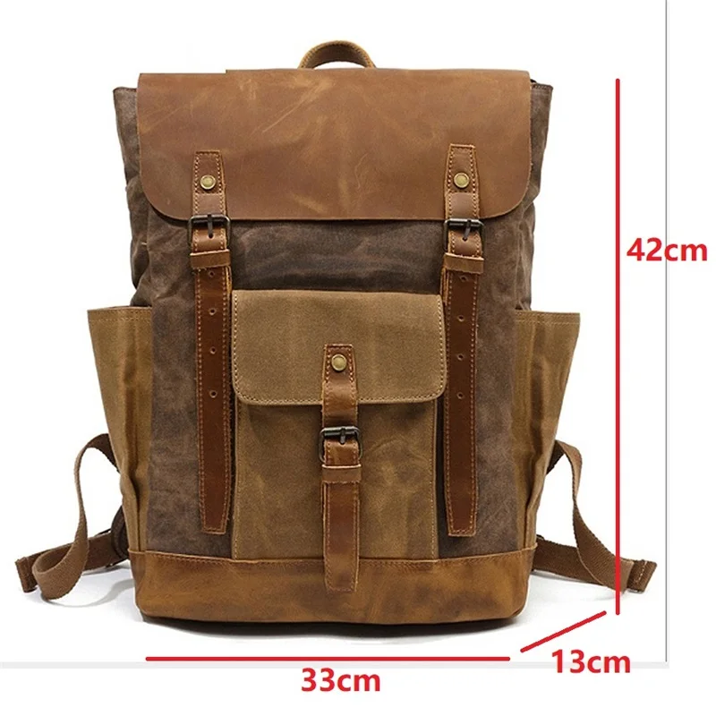 Цена Рюкзак тканевый в стиле ретро для отдыха на природе, путешествий, большой вместимости