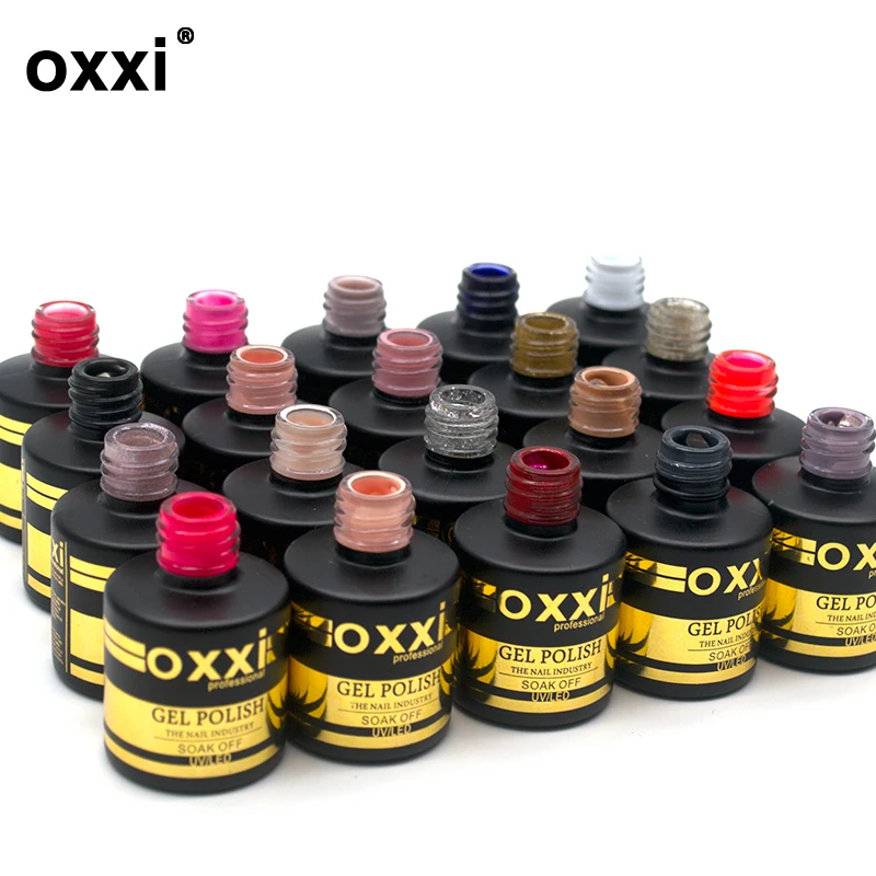 oxxi  Semi-permanent Gel Nail Polish 8ml Soak off UV Led Varnish Hot Sale 60 Colors Primer For Nails Desgin Lacquer New Arrived images - 3