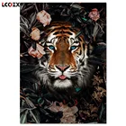 Олень цветок бабочка DIY 11CT наборы для вышивки крестиком рукоделие Набор для рукоделия холст с принтом хлопковая нить Прямая поставка