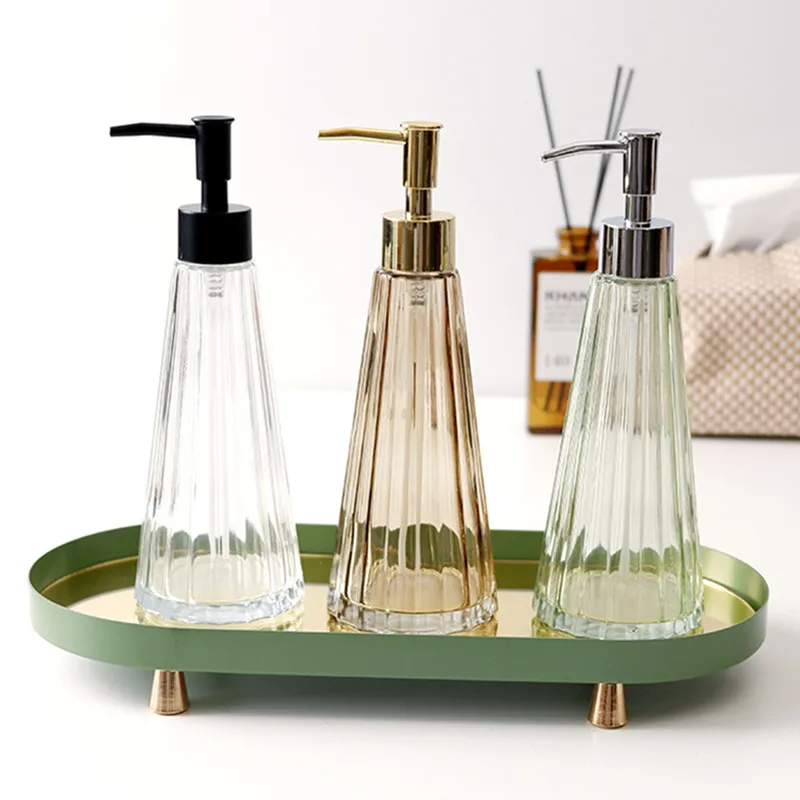 

WHYOU, креативная стеклянная бутылка для жидкого мыла для рук, диспенсер для мыла, эмульсия для хранения шампуня