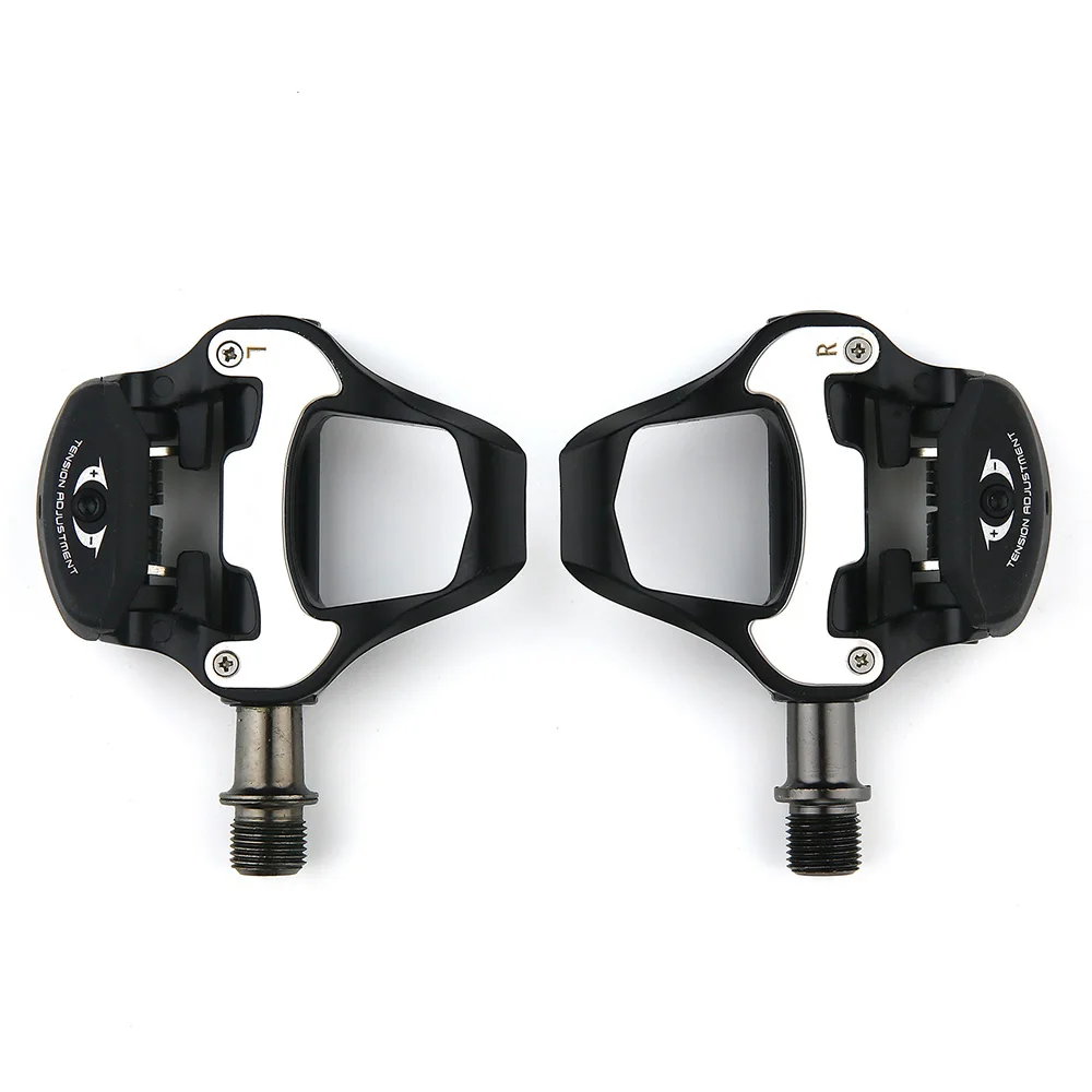 

Aluminum alloy road bike bicycle pedal seal bearing + DU self-locking pedal with LOOK KEO lock cleat riding equipment