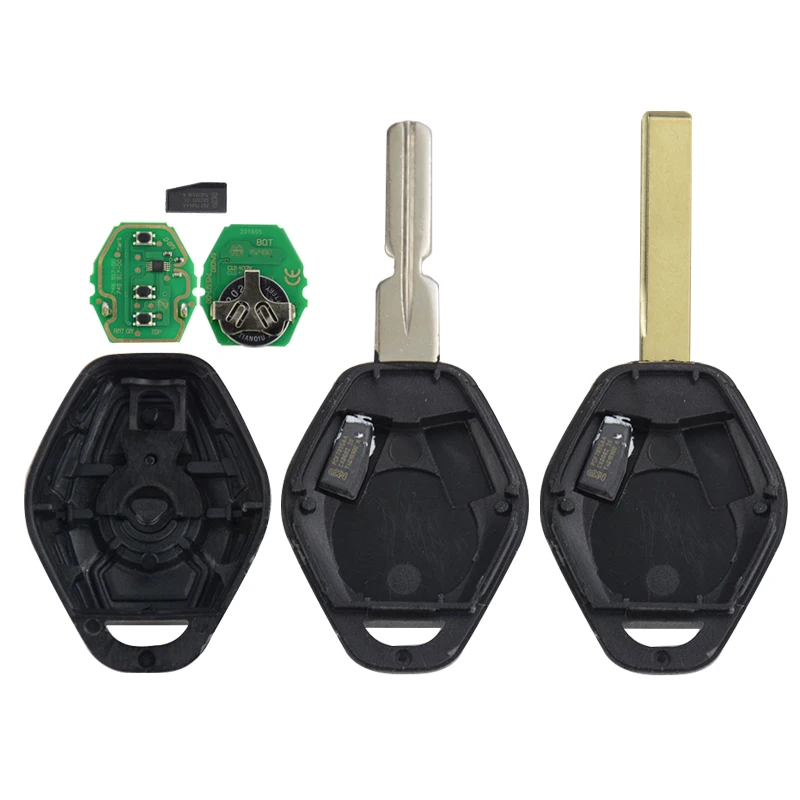 OkeyTech EWS Sytem Car Remote Key for BMW E38 E39 E46 X3 X5 Z3 Z4 1/3/5/7 Series 315/433MHz ID44 Chip Keyless Entry Transmitter |