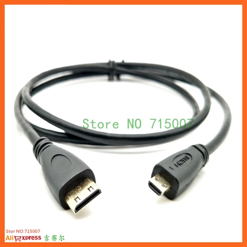 HDMI совместимый 1 4 мини штекер к Micro видеокабель Тип C D адаптер высокого качества