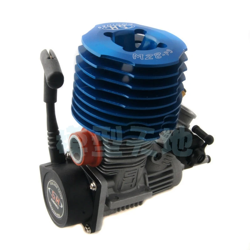 HSP RC автомобиль 1:8 Багги Монстр Truggy нитро двигатель Тайвань импорт синий SH 28 M28-P3