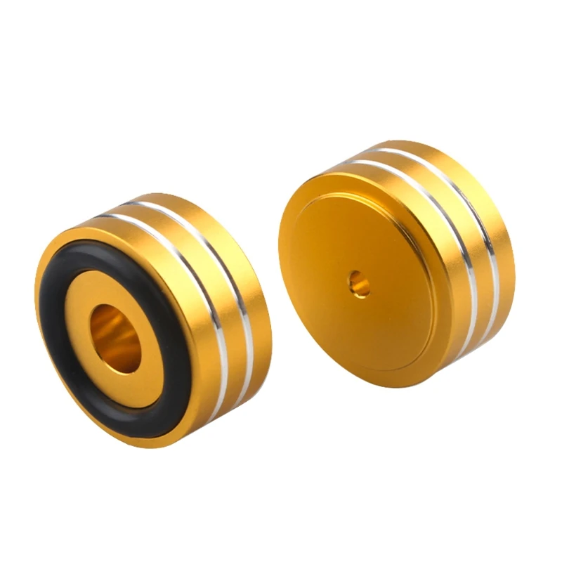 

4PCS 40*20mm Aluminum Alloy Amplifier Feet Shock Absorber Speaker Feet Pads