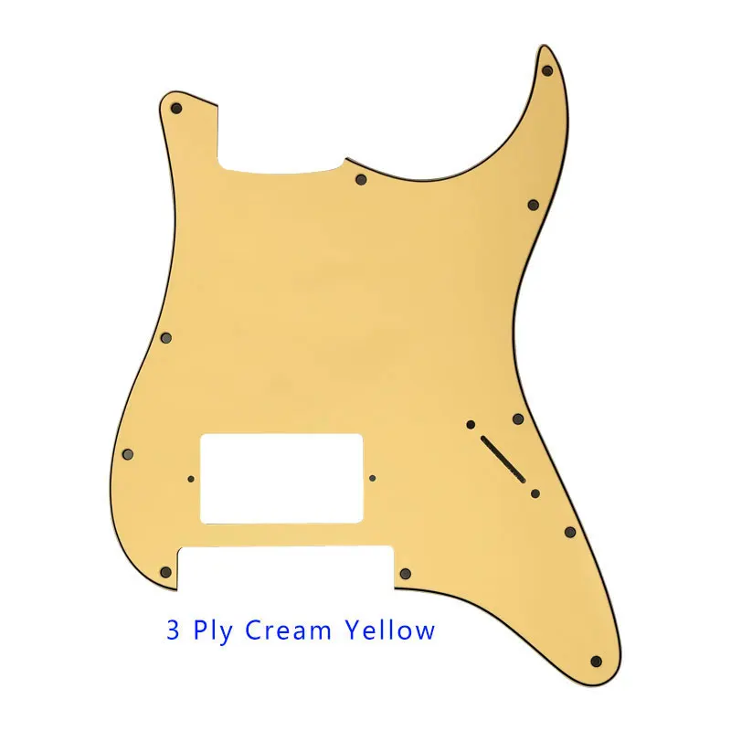 Накладка Pleroo на гитару для США 11 отверстий винтов с Floyd Rose Tremolo Bridge PAF Humbucker H Pickguard