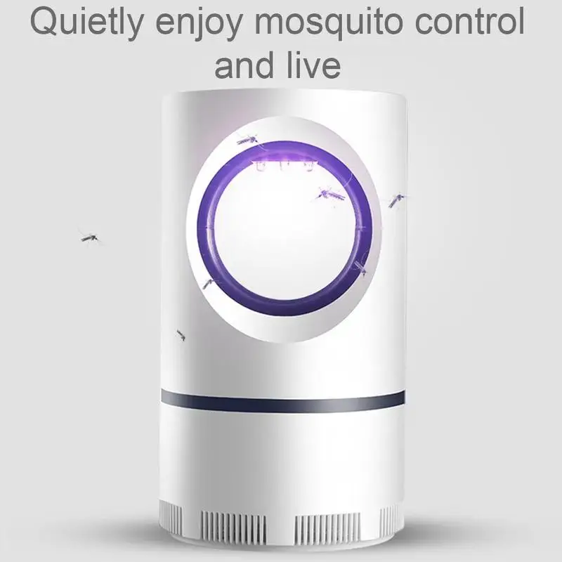 Электрическая лампа ловушка для насекомых бесшумная уничтожитель комаров с Usb