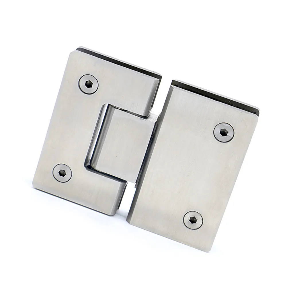 

180 Degree Open 304 Stainless Steel Hinges Wall Mount Glass Shower Door Window For Home Bathroom Furniture Fittings Hardware