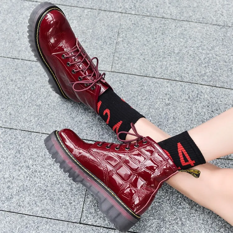 Tanariya/Новое поступление Женская обувь Женские ботинки Сезон осень-зима 2020 кожаные