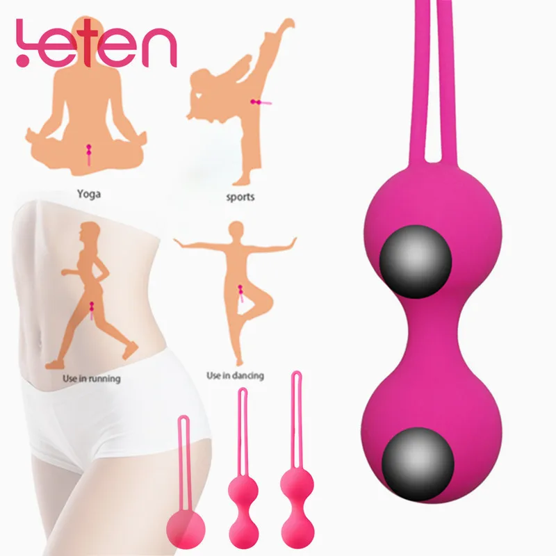 Силиконовый смарт-Кегель шары влагалище затянуть Упражнения Массаж Секс игрушки