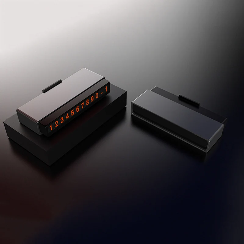 Выдвижной Знак Парковки карточка временной парковки автомобильный Стайлинг